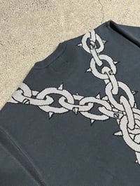 Image 5 of S.O.S “CHAIN$” KNIT SWEATER
