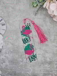 Image 2 of Flamingo Acrylic Bookmark