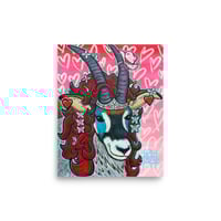 Image 2 of Where the antelope Chappell Roan matte fine art print