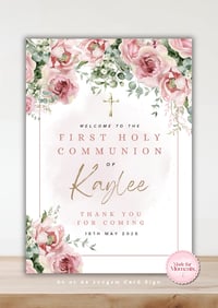 Custom Communion Display Sign