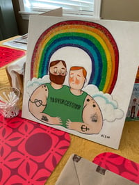 Image 2 of Over the Rainbow tattooed Gay Muscle Bears 