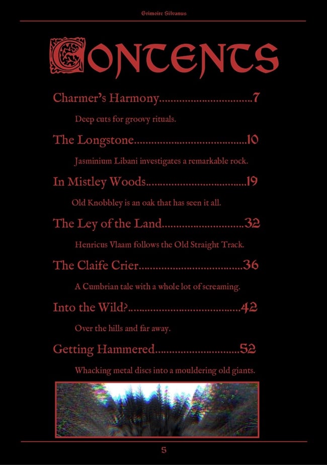 Grimoire Silvanus Zine Issue 5