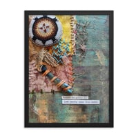 Image 1 of Live Gently Framed Print