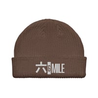 Image 6 of 6 Mile Detroit Japanese Fisherman beanie