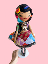 Image 4 of HOME AGAIN TATTOO MEDIUM ART DOLL