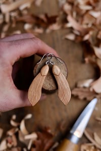 Image 4 of Maple/Sycamore seed - Earrings 