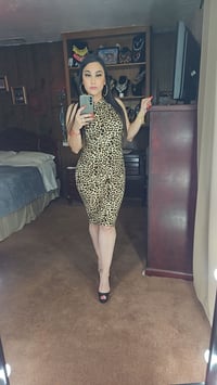 Image 6 of Cheetah Midi Dress 