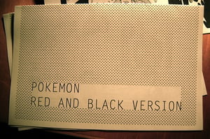 Image of Pokemon Red and Black Version