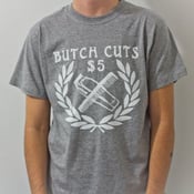 Image of Grey T-Shirt, White Logo