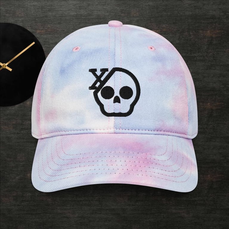 Sweet As Cotton Candy Tie Dye Hat Image 3
