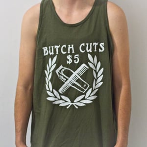 Image of Tank Top, White Logo