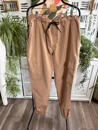 Image 1 of Tan cargo joggers 