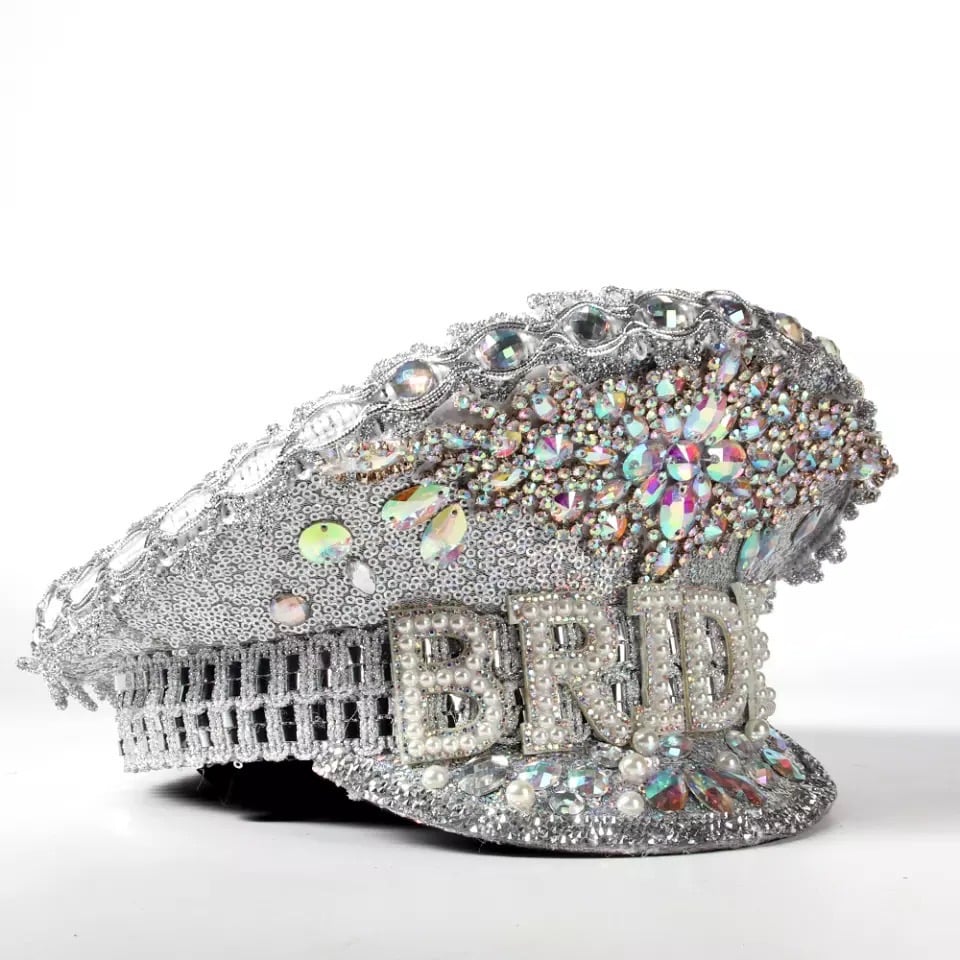 Deluxe Bride Captain Hat Deluxe Bride Captain Hat