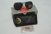 Image of Ray Ban Aviator Sunglasses Black All Size 55mm 58mm 62mm