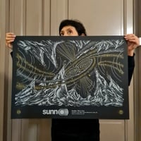 Image 1 of SUNNO))) (gigposter Paris 2024)