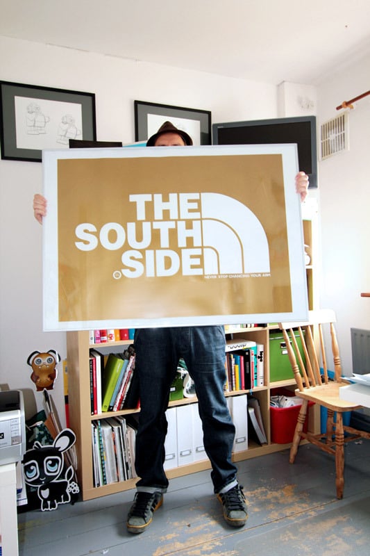 Image of SOUTHSIDE HUGE A0 PRINT IN 4 COLOURS