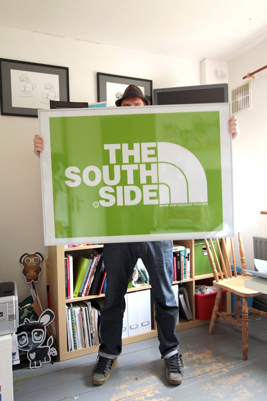 Image of SOUTHSIDE HUGE A0 PRINT IN 4 COLOURS