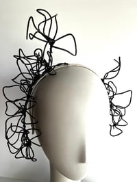 Image 3 of Black  wired flowers 