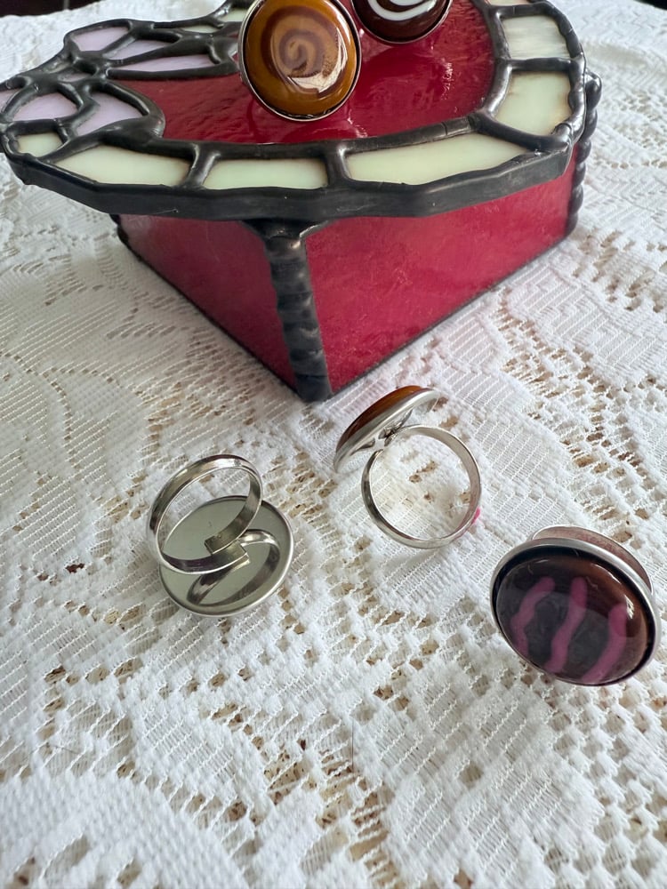 Image of valentines jewelry box