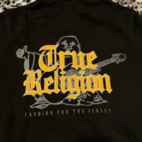 Image 4 of ($120 nwt) black True religion zip up medium 