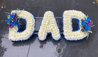 Image 1 of DAD - Funeral Lettering 