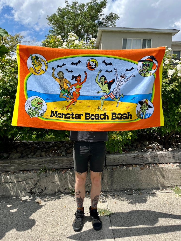 Image of Monster Beach Towel