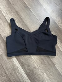 Image 1 of BEBE crop thick crop strap top