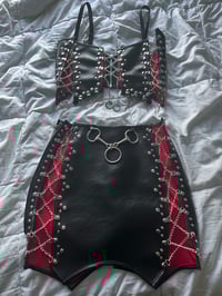 Image 4 of OOAK S/M Black Widow Skirt (ready to ship)