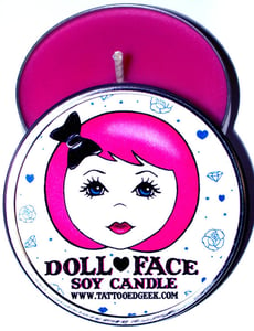 Image of Doll Face 5oz Soy Candle