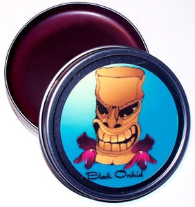 Image of Black Orchid Tiki Candle