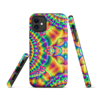 Image 3 of Psychedelic Tough iPhone case - Rainbow