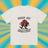 Image 2 of Keep on Breathin' oversized tee