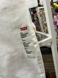 Image 3 of NWT white Levi jeans