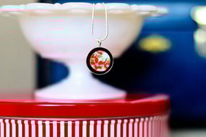 Image of Big Red Sun Necklace