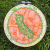 California Poppies Embroidery Hoop