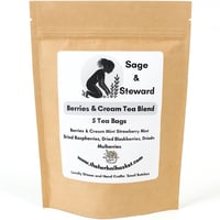 Berries and Cream Mint Tea by Sage & Steward