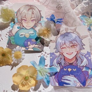 Image of Honkai Star Rail Glittery Photocards