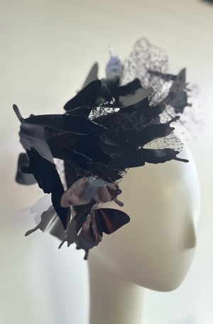 Image of Black butterflies #2