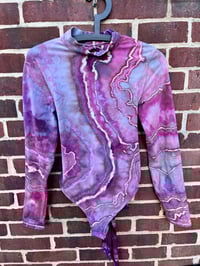 Image 1 of Tie Back Mock Neck (FP) Bodysuit Medium 