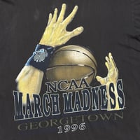 Image 2 of 1996 March Madness Georgetown Hoyas Tee Size XL 25x29 (Can Fit XL-XXL)