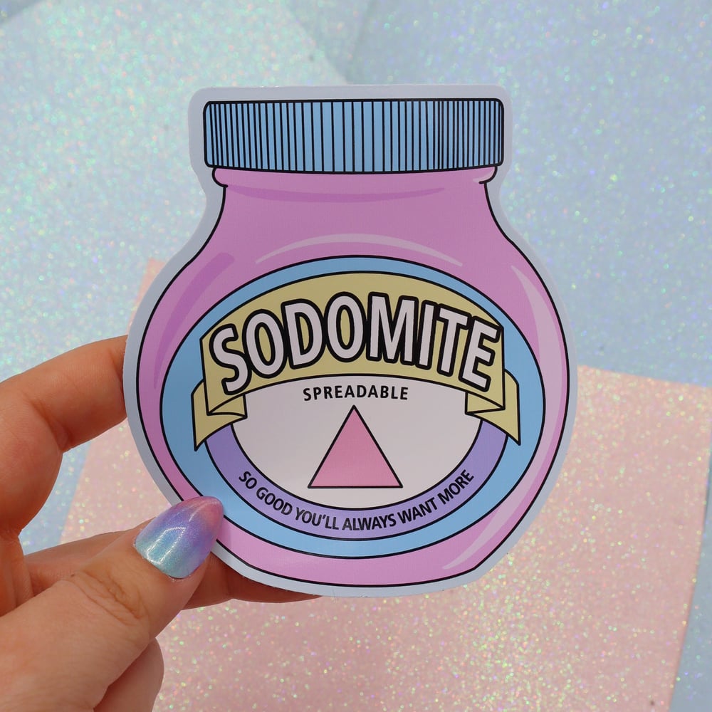 Image of Sodomite Large Vinyl Sticker