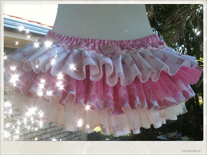 Millie Mae — sz 1 Princess deluxe Bloomer skirt