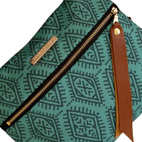 Image 5 of Green boho crossbody 