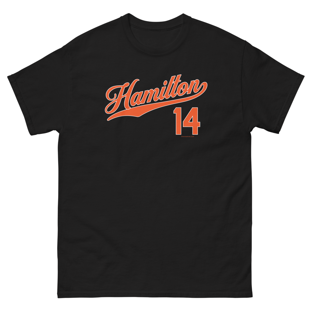 Image of Hamilton Baltimore T-Shirt 21214 Mens (Black)