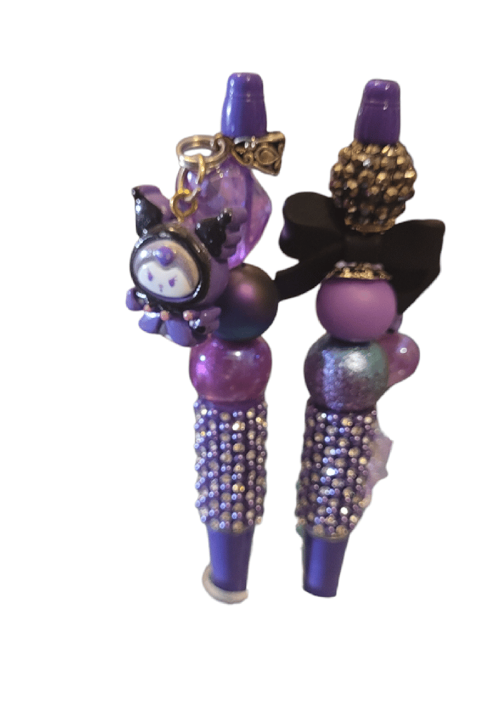 Image of Purple Kuromi Pen set (2)