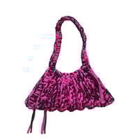 Image 1 of Black & Pink Purse