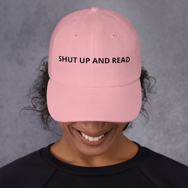 Shut Up & Read cap