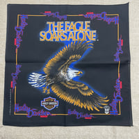 Image 1 of DEADSTOCK HARLEY DAVIDSON  BANDANA EAGLE SOARS ALONE