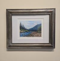 <h2>Afternoon on the Vedder </h2>@ Farmhouse <br />Framed Limited Edition Print <br />8 x 10