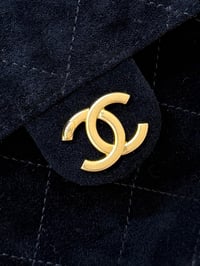 Image 4 of CC Suede Drawstring Hobo